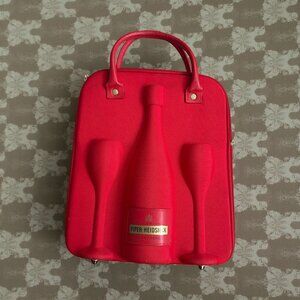 PIPER HEIDSEICK Champagne Bottle & Glasses Carrier